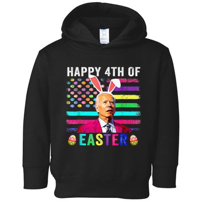 Funny Joe Biden Confused Merry 4th Of Easter Day Toddler Hoodie