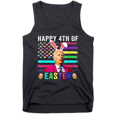 Funny Joe Biden Confused Merry 4th Of Easter Day Tank Top