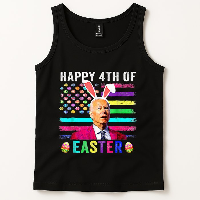 Funny Joe Biden Confused Merry 4th Of Easter Day Tank Top