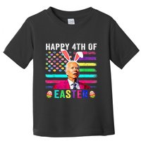 Funny Joe Biden Confused Merry 4th Of Easter Day Toddler T-Shirt