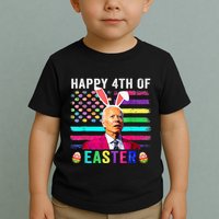 Funny Joe Biden Confused Merry 4th Of Easter Day Toddler T-Shirt