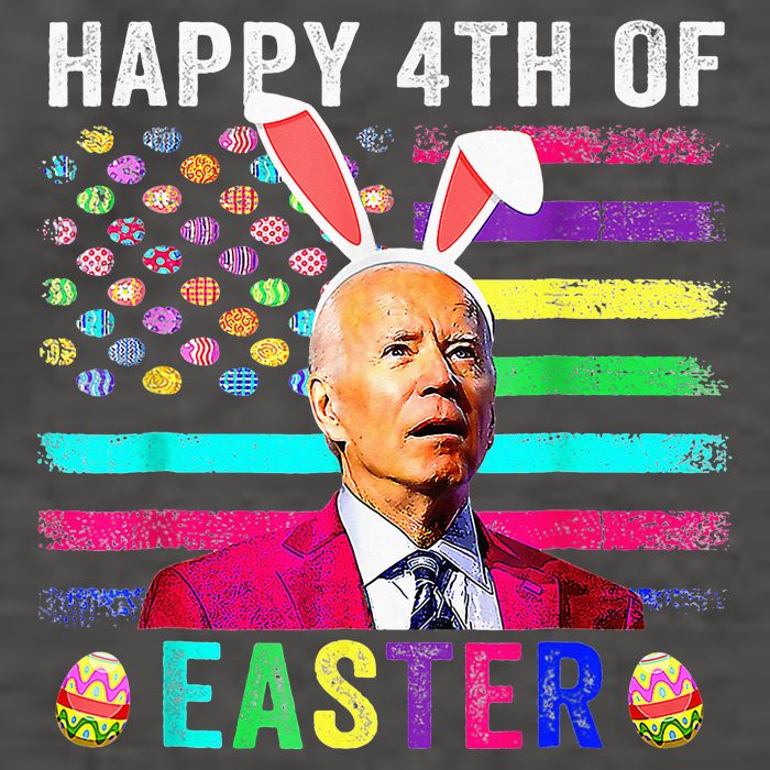 Funny Joe Biden Confused Merry 4th Of Easter Day Vector Backpack