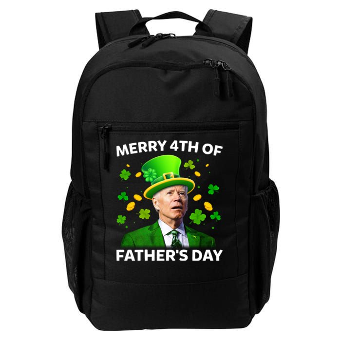 Funny Joe Biden St Patricks Day Merry 4th Of Fathers Day Daily Commute Backpack