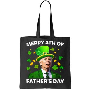 Funny Joe Biden St Patricks Day Merry 4th Of Fathers Day Tote Bag