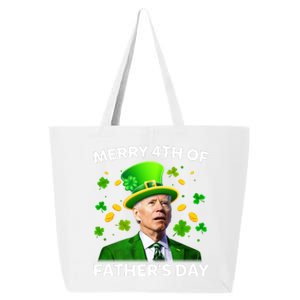 Funny Joe Biden St Patricks Day Merry 4th Of Fathers Day 25L Jumbo Tote