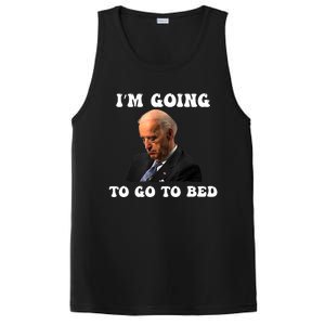 Funny Joe Biden I’m Going To Go To Bed Anti Biden Liberal PosiCharge Competitor Tank