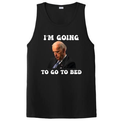 Funny Joe Biden I’m Going To Go To Bed Anti Biden Liberal PosiCharge Competitor Tank