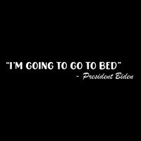 Funny Joe Biden I’m Going To Go To Bed Anti Biden 16 in Basic Backpack