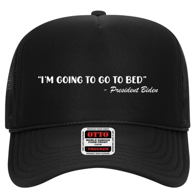 Funny Joe Biden I’m Going To Go To Bed Anti Biden Trucker Hat