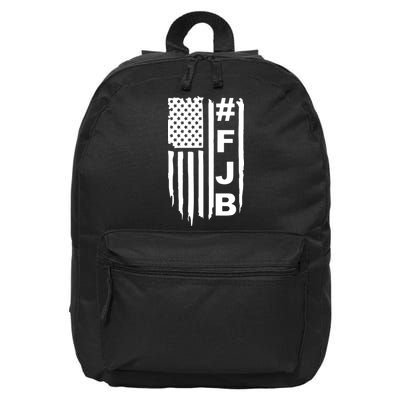 F Joe Biden Joe Biden Sucks Impeach Joe Biden FJB 16 in Basic Backpack