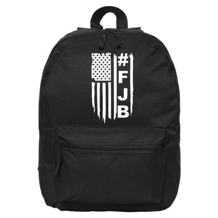 F Joe Biden Joe Biden Sucks Impeach Joe Biden FJB 16 in Basic Backpack