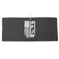 F Joe Biden Joe Biden Sucks Impeach Joe Biden FJB Large Microfiber Waffle Golf Towel