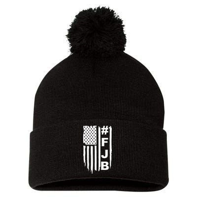 F Joe Biden Joe Biden Sucks Impeach Joe Biden FJB Pom Pom 12in Knit Beanie