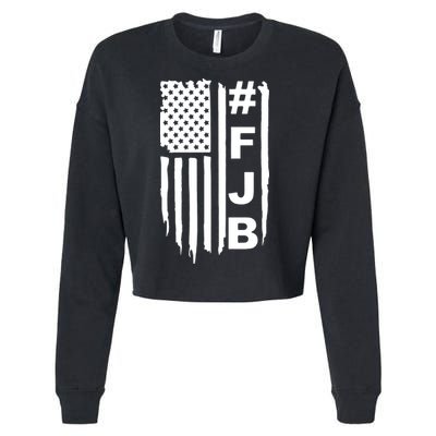 F Joe Biden Joe Biden Sucks Impeach Joe Biden FJB Cropped Pullover Crew