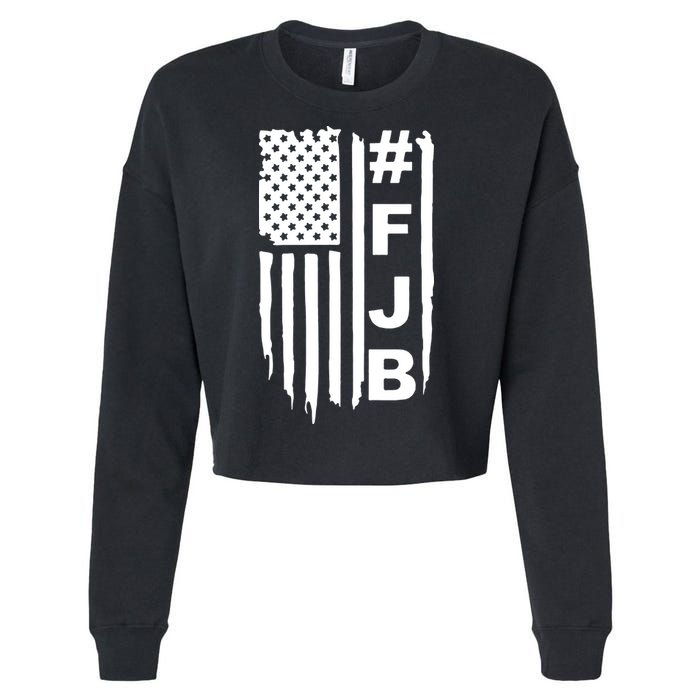 F Joe Biden Joe Biden Sucks Impeach Joe Biden FJB Cropped Pullover Crew