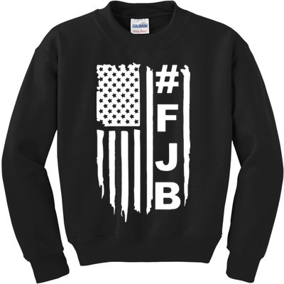 F Joe Biden Joe Biden Sucks Impeach Joe Biden FJB Kids Sweatshirt