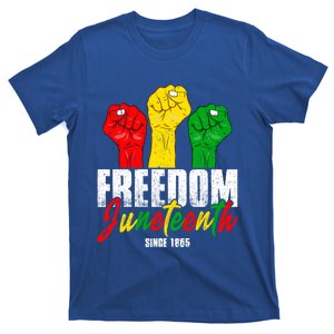 Freedom Juneteenth Black History Month Africa American Pride Funny Gift T-Shirt