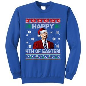 Funny Joe Biden Happy 4th Of Easter Ugly Christmas Sweater Gift Sweatshirt