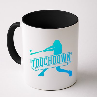 Funny Joke Baseball Touchdown Joke Gift Design Gift Mug