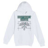 Football Joke Brotherly Shove Brotherly Shove  Premium Pullover Hoodie