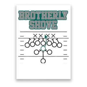 Football Joke Brotherly Shove Brotherly Shove  Poster