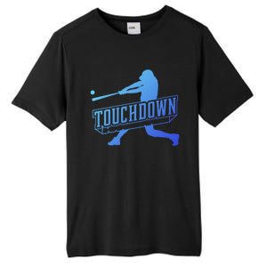 Funny Joke Baseball Touchdown Joke Gift Design Gift Tall Fusion ChromaSoft Performance T-Shirt