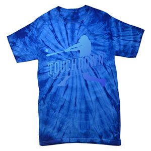 Funny Joke Baseball Touchdown Joke Gift Design Gift Tie-Dye T-Shirt