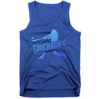 Funny Joke Baseball Touchdown Joke Gift Design Gift Tank Top