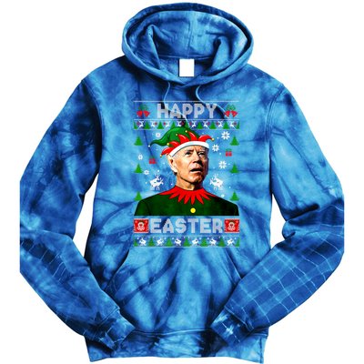 Funny Joe Biden Happy Easter Christmas Ugly Sweater Cool Gift Tie Dye Hoodie