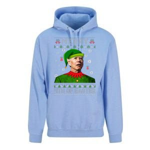 Funny Joe Biden Merry 4th Of Easter Ugly Christmas Sweater Unisex Surf Hoodie