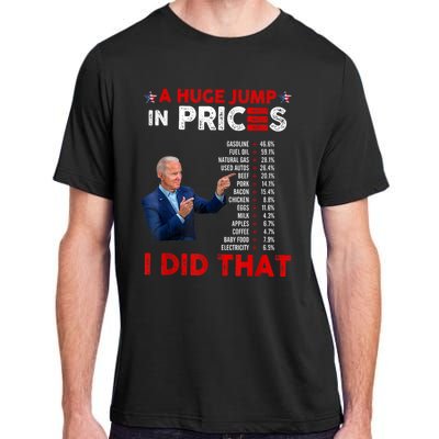 Funny Joe Biden Us Crisis I Did That Anti Biden Liberals Adult ChromaSoft Performance T-Shirt