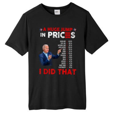 Funny Joe Biden Us Crisis I Did That Anti Biden Liberals Tall Fusion ChromaSoft Performance T-Shirt