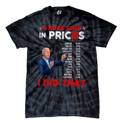 Funny Joe Biden Us Crisis I Did That Anti Biden Liberals Tie-Dye T-Shirt