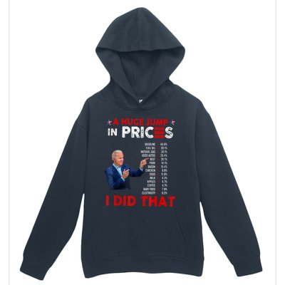 Funny Joe Biden Us Crisis I Did That Anti Biden Liberals Urban Pullover Hoodie