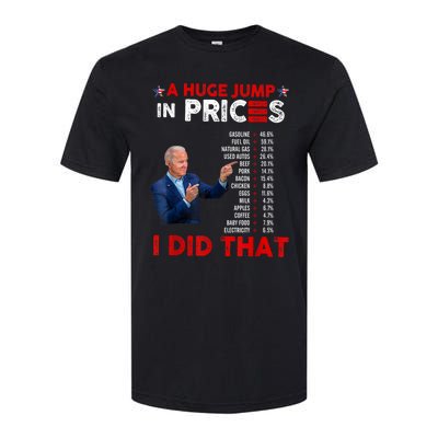 Funny Joe Biden Us Crisis I Did That Anti Biden Liberals Softstyle CVC T-Shirt