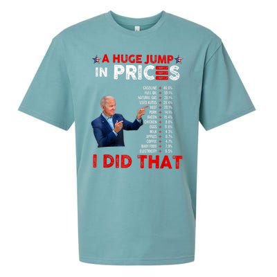 Funny Joe Biden Us Crisis I Did That Anti Biden Liberals Sueded Cloud Jersey T-Shirt