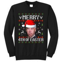 Funny Joe Biden Merry 4th Of Easter Ugly Christmas Sweater Sweatshirt