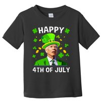 Funny Joe Biden St Patricks Day Happy 4th Of July Confused Toddler T-Shirt