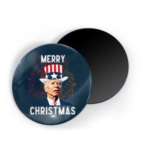 Funny Joe Biden Merry Christmas For Fourth Of July Funny Biden Magnet