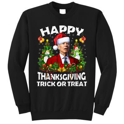 Funny Joe Biden Confused Happy Thanksgiving For Christmas Sweatshirt