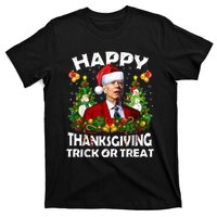 Funny Joe Biden Confused Happy Thanksgiving For Christmas T-Shirt