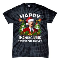 Funny Joe Biden Confused Happy Thanksgiving For Christmas Tie-Dye T-Shirt