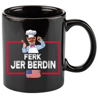 Ferk Jer Berdin Usa American Flag 11oz C Handle Ceramic Mug
