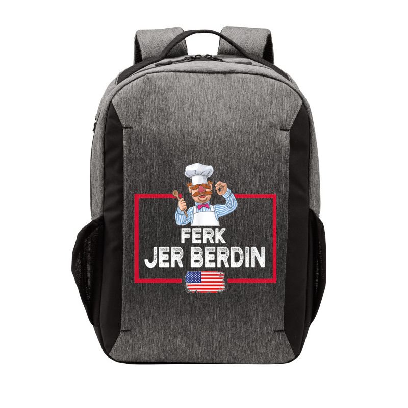 Ferk Jer Berdin Usa American Flag Vector Backpack