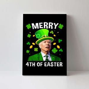 Funny Joe Biden St Patricks Day Merry 4th Of Easter Canvas