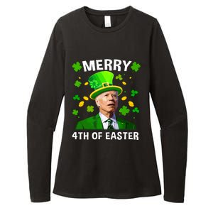 Funny Joe Biden St Patricks Day Merry 4th Of Easter Womens CVC Long Sleeve Shirt