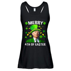 Funny Joe Biden St Patricks Day Merry 4th Of Easter Ladies Essential Flowy Tank