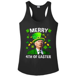 Funny Joe Biden St Patricks Day Merry 4th Of Easter Ladies PosiCharge Competitor Racerback Tank