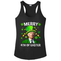 Funny Joe Biden St Patricks Day Merry 4th Of Easter Ladies PosiCharge Competitor Racerback Tank