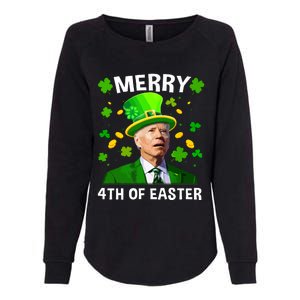 Funny Joe Biden St Patricks Day Merry 4th Of Easter Womens California Wash Sweatshirt